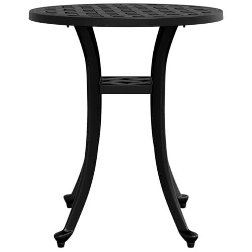 Mesa de centro de jardín de aluminio fundido elegante 7