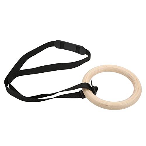 Anillas Gimnasia Madera Abedul con Correas Ajustables miniatura 3
