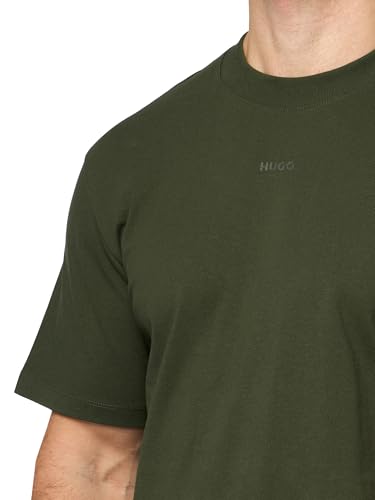 HUGO Men's Small Center Logo Jersey Short Sleeve T-Shirt3