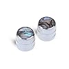 Musiclily Pro Metaal Metrische Maat Push-on Abalone Top Gitaarknop Dome Knob voor Telecaster Elektrische Gitaar of…