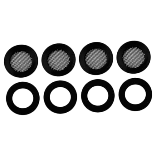Veemoon 4sets Shower Filter Gaskets Washers Leak Installation for Fixed and Handheld Shower Hoses Compatible