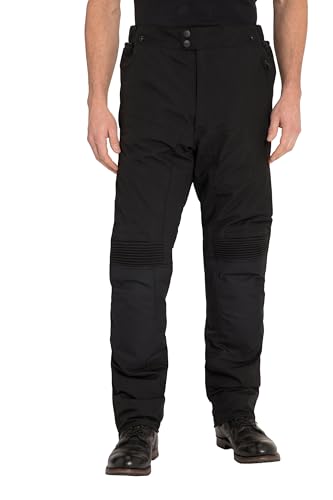 JP 1880 Herren große Größen Übergrößen Menswear L-8XL Motorrad-Hose, ganzjahrestauglich, herausnehmbares Thermofutter schwarz 5XL 814195111-5XL