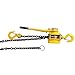 Geelife Lever Chain Hoist 1.5 Ton 3300LBS Capacity 5FT Chain Heavy Duty Hooks Ratchet Block Hoist Lift Puller