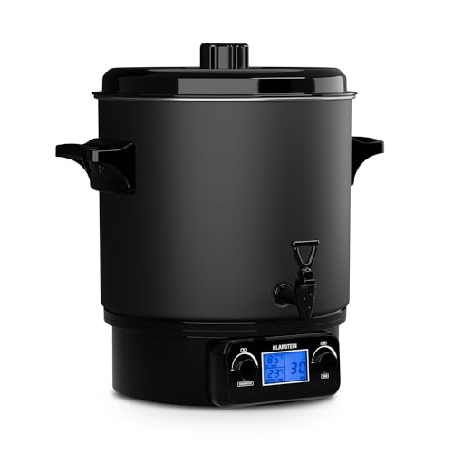 KLARSTEIN Bollitore Vin Brule, Distributore Bevande Calde, Dispenser Termico con...