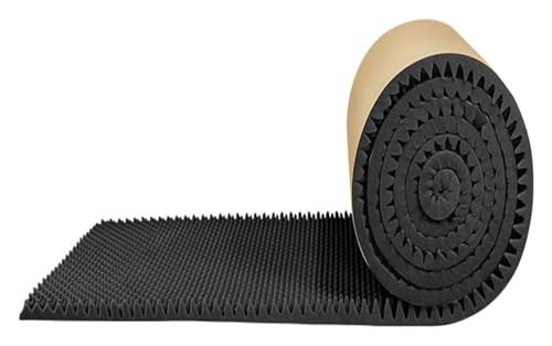 Zwart Akoestisch Schuim Zelfklevend – 1x50m Zwart Akoestisch Schuim Zelfklevend – 1x50m