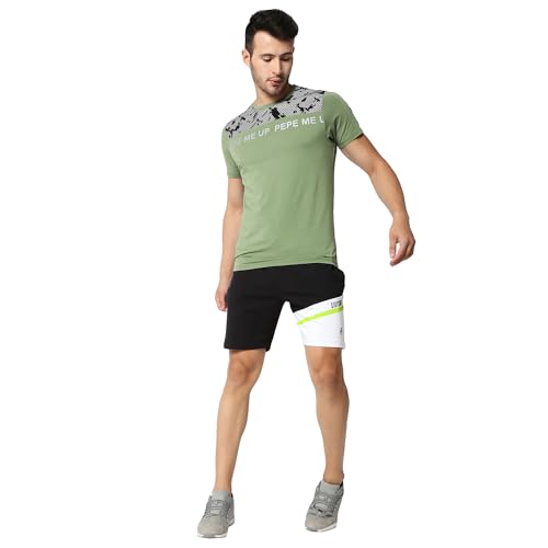 Image of Pepe Jeans Men's Cut & Sew 5 Pocket Shorts