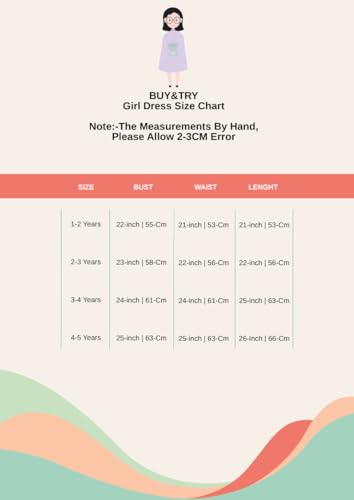 Buy & Try by Dharmikaay Girl's Lycra Floral Printed Frock Dress for Girls Short Frock Baby Princess Western Dresses| Stylish Fancy Kids Clothing for New Year, Fashion.