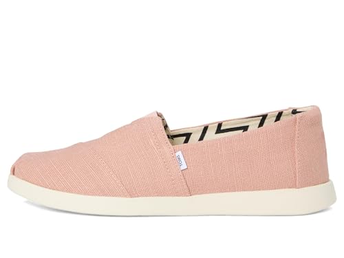 Image of TOMS Women's Alpargata Plus Slip On Espadrille, Textile Upper, Relaxed Fit, CloudBound Insole, Stretchy Easy On and Off