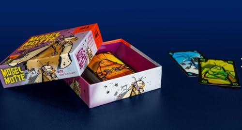 Schmidt Spiele 40862 Mogel Motte, Drei Magier Kartenspiel