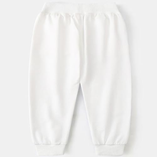 Image of Little Boys Jogger Pants Toddler Boys' Drawstring Elastic Waist Cotton Casual Sweatpants 1PC / 2 PCS Set