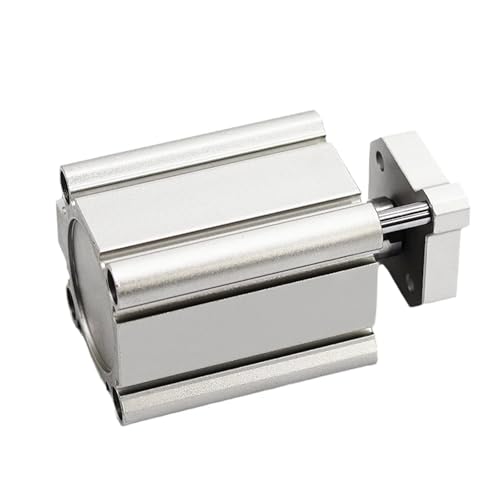 Vérin pneumatique compact double effet CDQMB40 course 10mm avec tige guidage