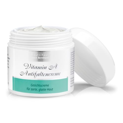 Sanct Bernhard Vitamin A Antifaltencreme mit Weizenkeimöl, Jojobaöl, Vitamin E 100 ml
