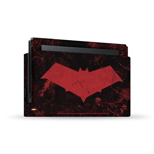 Skin Nintendo Switch Batman Red Hood Autocollant Vinyle pour Console et Dock