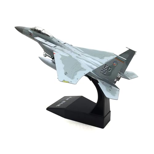 Enatuhter 1/100 Scale Model Aircraft F-15 American Eagle Supersonic Fighter Simulation Aircraft Model Fighter Jet Model Airplane