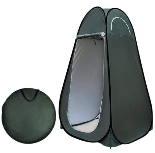 HOME BUY Toilet Tent for Camping and Hiking for 1 person (Green)