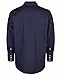 KONRECO FR Shirts for Men Long Sleeve Flame Resistant Pearl Snaps Cotton Men's Welding Shirt Navy- Size XL