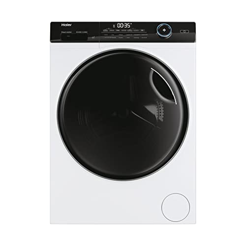 Haier I-Pro Serie 5 Lavasciuga 10+6 Kg, Libera Installazione, Carica Frontale, 1400 Giri, Classe A, Trattamento Antibatterico, Rilevamento Carico, Vapore, AxLxP 85x59,5x53, Bianca - HWD100-B14959UIT