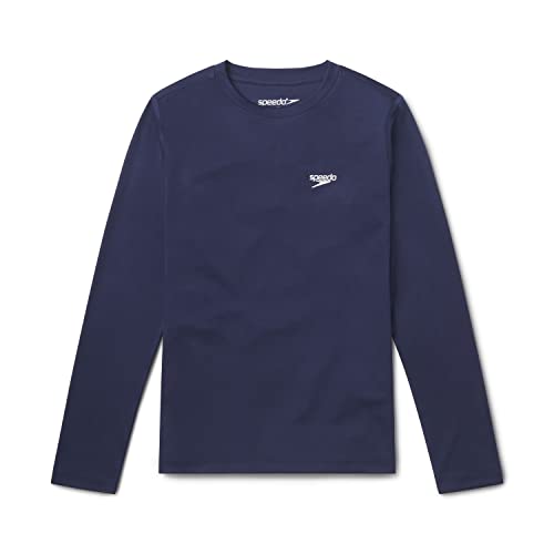 Speedo Boy's UV Swim Shirt Long Sleeve Tee Graphic