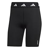 Tight fit with high rise adidas Womens Tights (1/2) Tf Bike SHO T, Black, HF6681, L