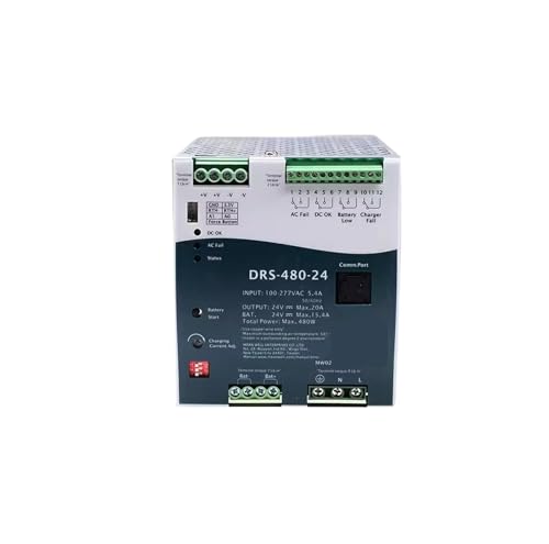 Bloc d'alimentation 480 W 24 V rail DIN avec fonction onduleur CC