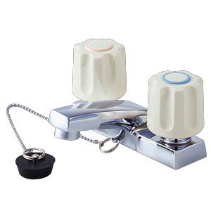 三栄 水栓金具 【K51-LH】ツーバルブ洗面混合栓 Amazon | 三栄 水栓金具 【K51-LH】ツーバルブ洗面混合栓 | 洗面水栓