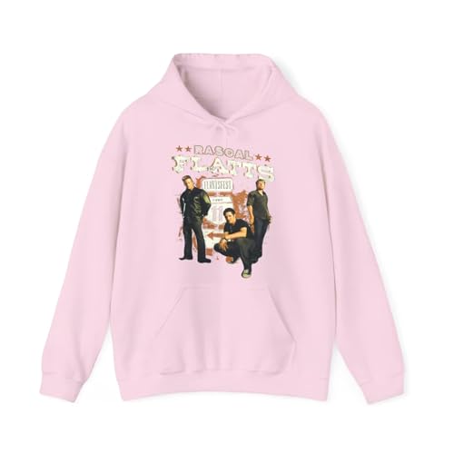 Photo de YIZZZFA Rascal Flatts Tour Sweat-Shirt Homme Et Femme Ras du Cou, Manches Longues, De Casual Street Fashion,Rose,M
