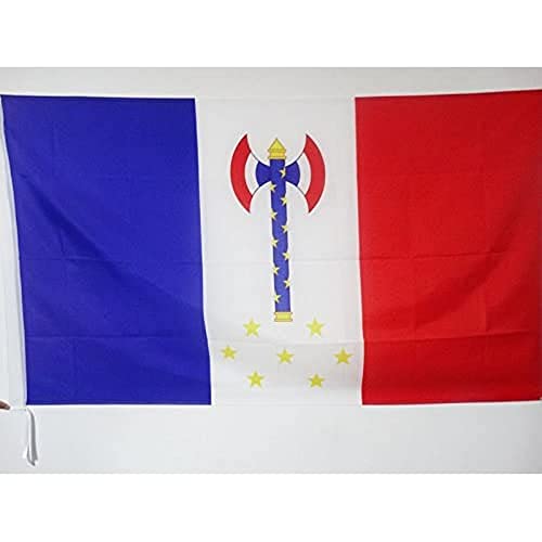 AZ FLAG Drapeau France Régime de Vichy avec Fourreau pour Hampe, 150cm x 90cm