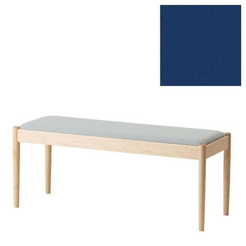 旭川家具 コサイン フォルクベンチ メープルKC ブルー_04505