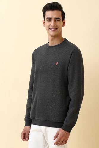 Image of Allen Solly Men's Cotton Crew Neck Sweatshirt