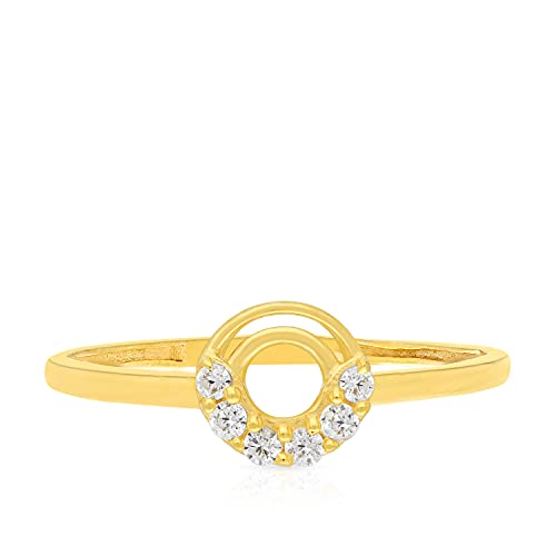 Malabar Gold and Diamonds 22k (916) Yellow Gold Ring for Women - Image 3