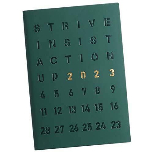 WEKADRIN 日程本 率的な ノートパッド 日ページ形式 学 や 習に プナー 家族