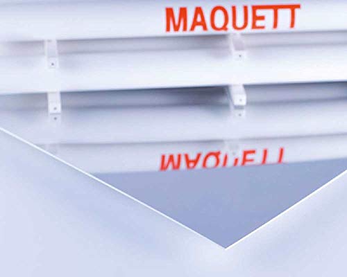 Plaque plastique styrène miroir argenté pour créer des reflets déco