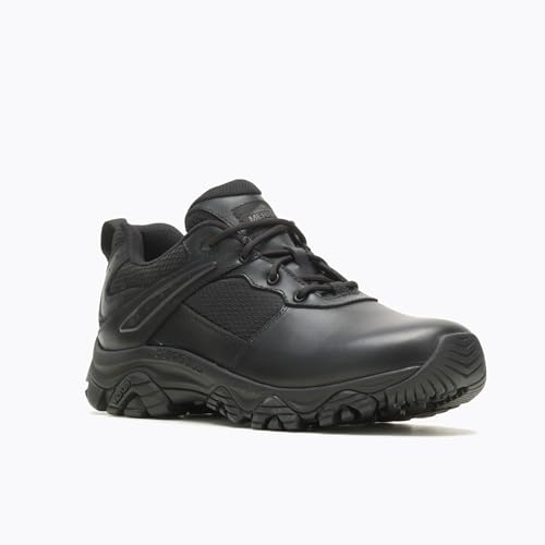 Image of Merrell Men's Moab 3 Response Tactical Industrial Shoes, Full-Grain Leather & Mesh Upper Waterproof Work Hiking Combat Boots