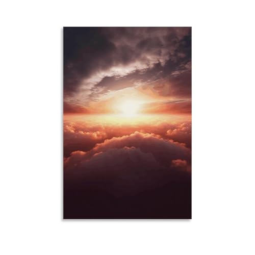 Peinture sur toile soleil de qualité premium art mural pour chambre