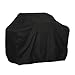 DXLANS Pokrowiec na grilla, pokrowce na grilla na zewnątrz czarny wodoodporny pokrowiec na grilla wytrzymały pokrowiec ochronny okrągły prostokątny grill grill grill akcesoria (kolor: S 100 x 80 x 66 cm)