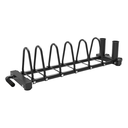 Menolana Weight Barbell Rack Plate Stand Gym Fitness Barbell Plate Stand Home Workout Exercise Accessory Holder Dumbbell, L Flat Pads
