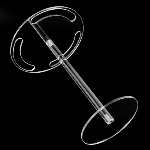 Ieron Sonnenbrillenhalter, 360 Grad drehbar, transparentes Sonnenbrillen-Aufbewahrungsregal, Brillenständer, geeignet für den Schreibtisch, Frisiertisch, Desktop