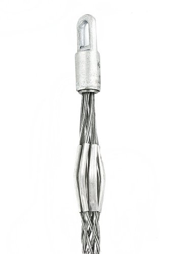 Leviton L8582 Rotating Eye, Closed Mesh, Double Weave, Heavy Duty, Pulling Wire Mesh Grip.620 - .740 Cable Diameter, Short Length