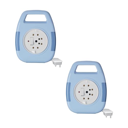 Image of Anchor by Panasonic 6A Cherry Flexicord Socket 3 Pin 4 Mtr (Pack of 2)