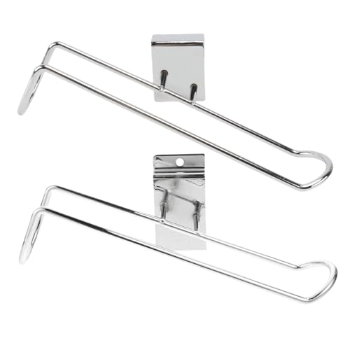 Toddmomy 2pcs Roller Skates Rack Vertical Wall Mount Display Holder Space-Saving Storage Pads for Stability for Entryways Closets