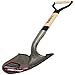 Truper 31209 Tru Pro Round Point Shovel with D-Handle, 30-Inch