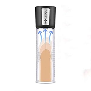 WFJNB Mannen Elektrische Masturbatie Penis Pomp Massager, Vacuümpomp Erectie En Penisvergroting Trainer, Mannelijke Cock…