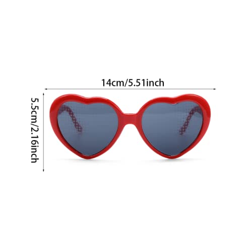 HMRGLMIE-Women Fashion Heart Glasses Watch The Lights Change To Heart Shape At Night Diffraction Glasses Female Sunglasses3