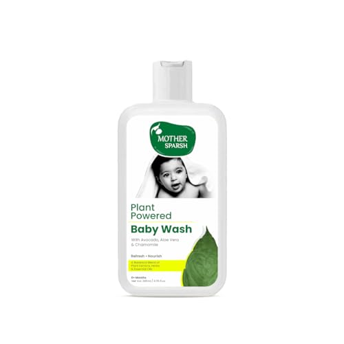 Mother Sparsh Plant Powered Natural Baby Wash, 200 ml