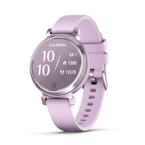 Garmin Lily 2 35mm - Fashion-Smartwatch, 0,9'-Touchdisplay,bis zu 5 Tage Akkulaufzeit, 15+ Sport-Apps, Gesundheits- & Fitnessdaten für Frauen, Smart Notifications