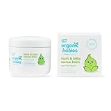 Green People - Organic Babies Mama & Baby Rescue Balsam - Natürlich & Bio - Ekzemfreundlich - Duftfrei - 100ml