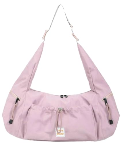 2025 Multi-Pocket Oxford Tote Bag Women’s Travel Bag with Drawstring Large Capacity Water-Resistant Shoulder Bag