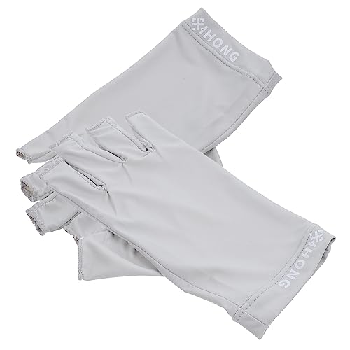 Mikinona Uv Proof Gloves for Gel Manicures Anti Uv Manicure Gloves Breathable Sweat Absorbent Comfortable to Wear