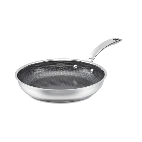 Cuisinart FusionPlus Nonstick Stainless Steel Cookware, 10-Inch Skillet with PFAS-Free PURELYSEAR...