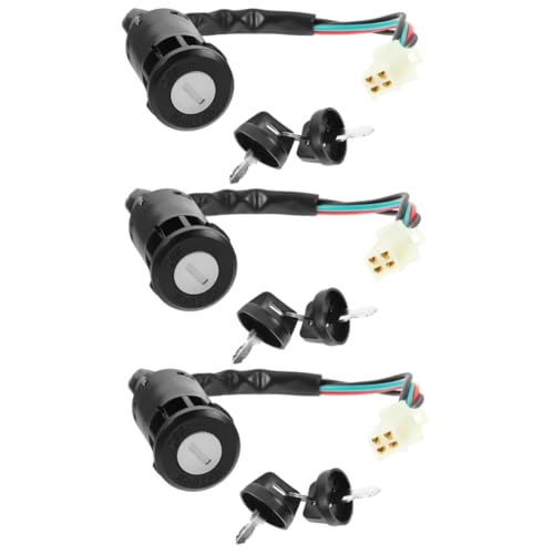 Tecla de interruptor de encendido Alipis repara el encendido roto de plástico para ATV y motos